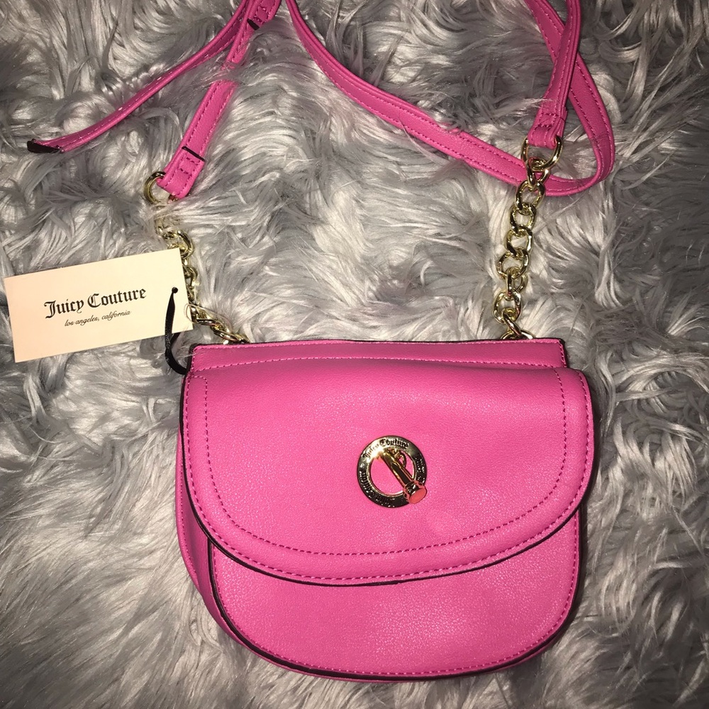Rose Pink Juicy Couture crossbody bag